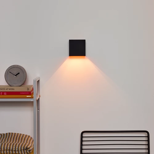 Lucide XIO - Wandlamp - LED Dimb. - G9 - 1x4W 2700K - Verstelbare stralingshoek - Zwart - sfeer 2